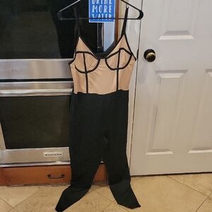 SHEIN Black and Tan Apparel